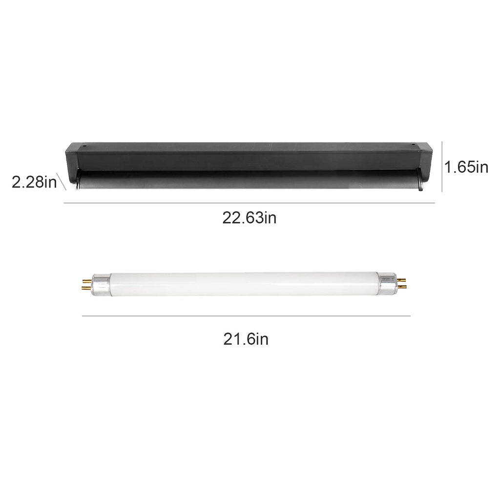 T5 HO UVB Lighting Combo Kit with Desert 10.0 UVB T5 Lamp X355
