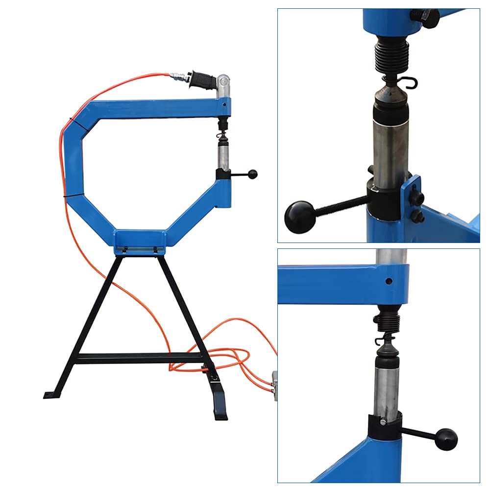 Pneumatic Planishing Hammer, 4" Throat Sheet Metal Shaping Anvil J849