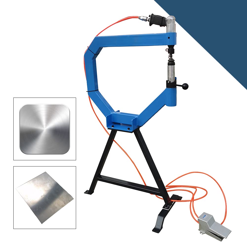 Pneumatic Planishing Hammer, 4" Throat Sheet Metal Shaping Anvil J849