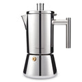 Stainless Steel Stovetop Espresso Maker 12 Cup 17.5 oz Moka Pot R25179