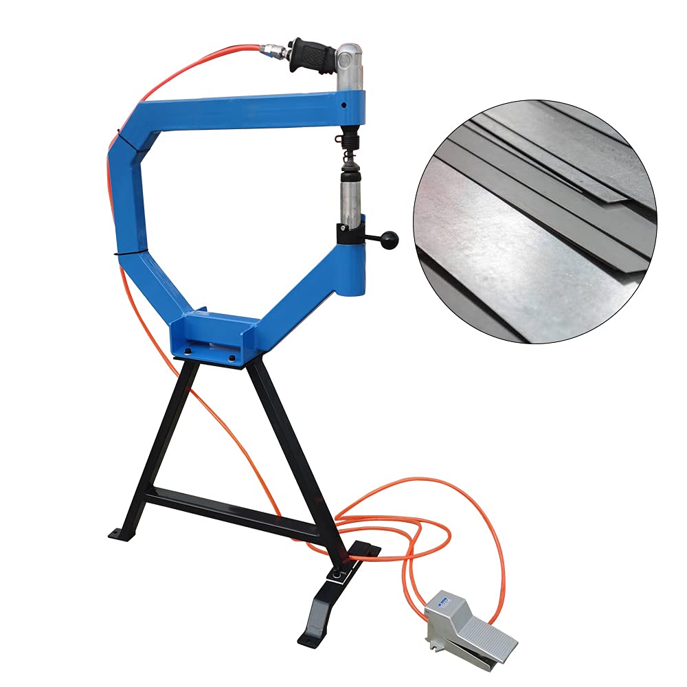 Pneumatic Planishing Hammer, 4" Throat Sheet Metal Shaping Anvil J849