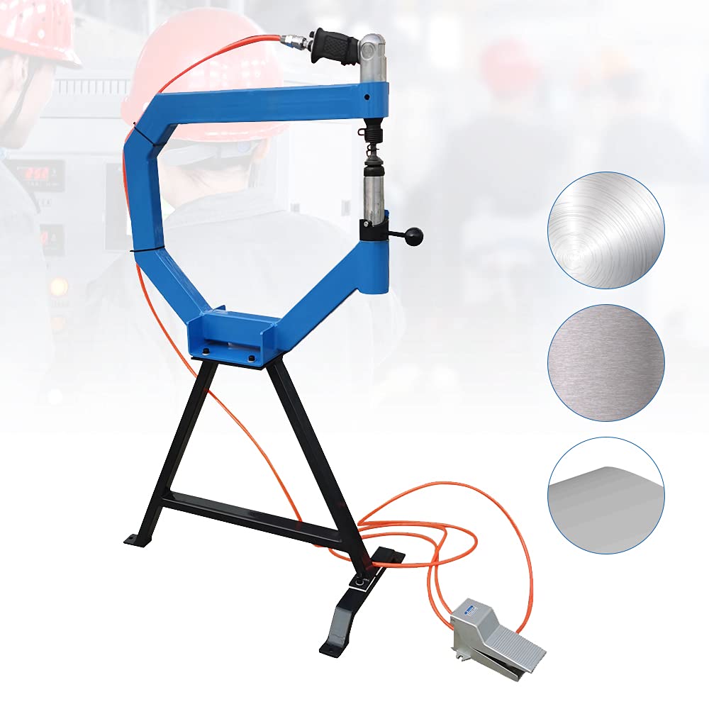 Pneumatic Planishing Hammer, 4" Throat Sheet Metal Shaping Anvil J849