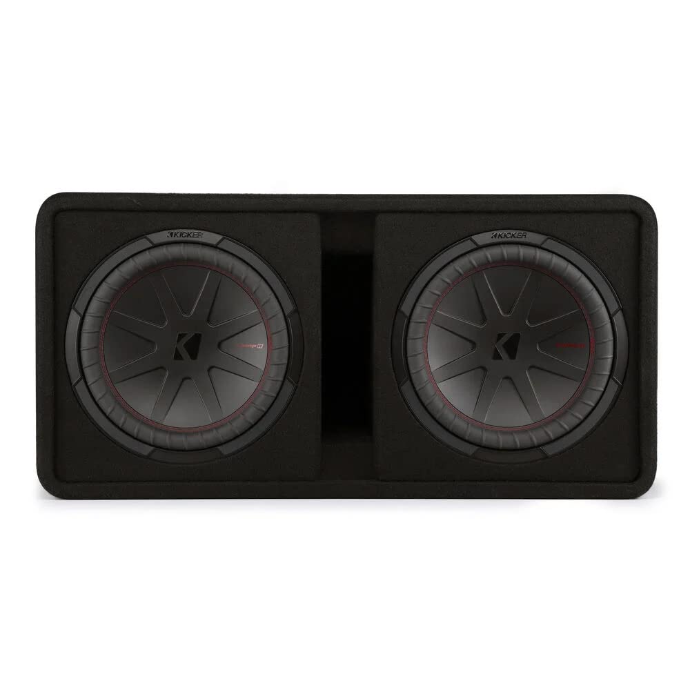 Dual 12" Subwoofer Enclosure with Amp Kit M22621