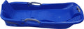 Blue Plastic Toboggan Snow Sled with Brake & Handle Cord S295