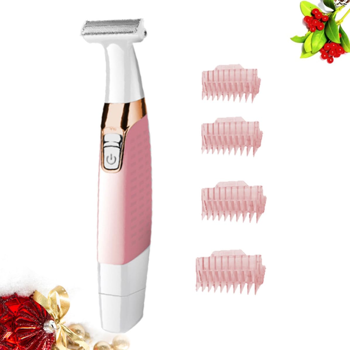 Pink Portable Electric Body Hair Shaver S849204