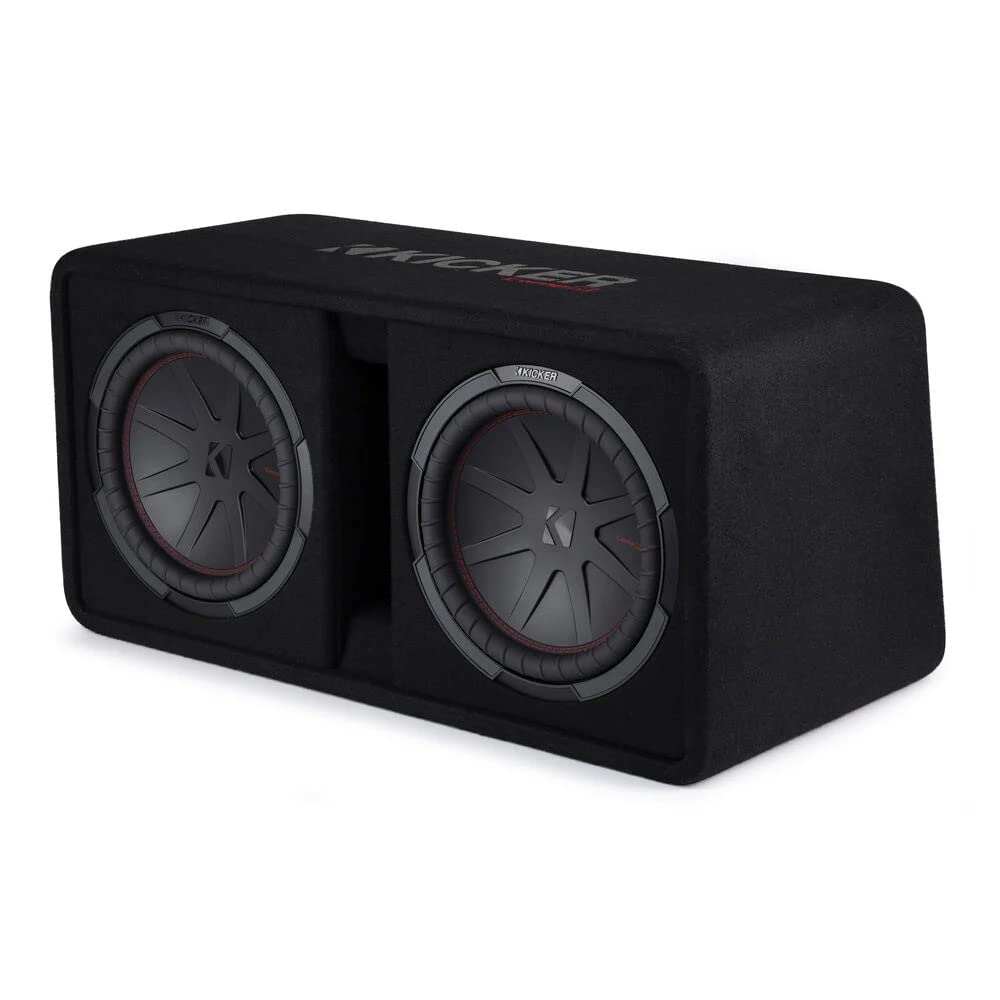 Dual 12" Subwoofer Enclosure with Amp Kit M22621