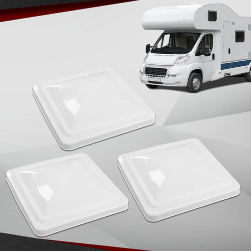 14" x 14" Replacement Roof Vent Cover 3PCS White E48087