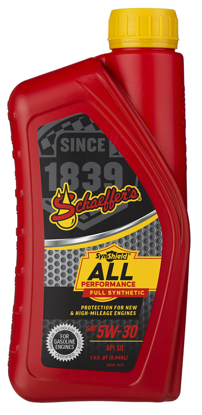 Full Synthetic 5W-30 Gasoline Engine Oil 1-quart bottle L700