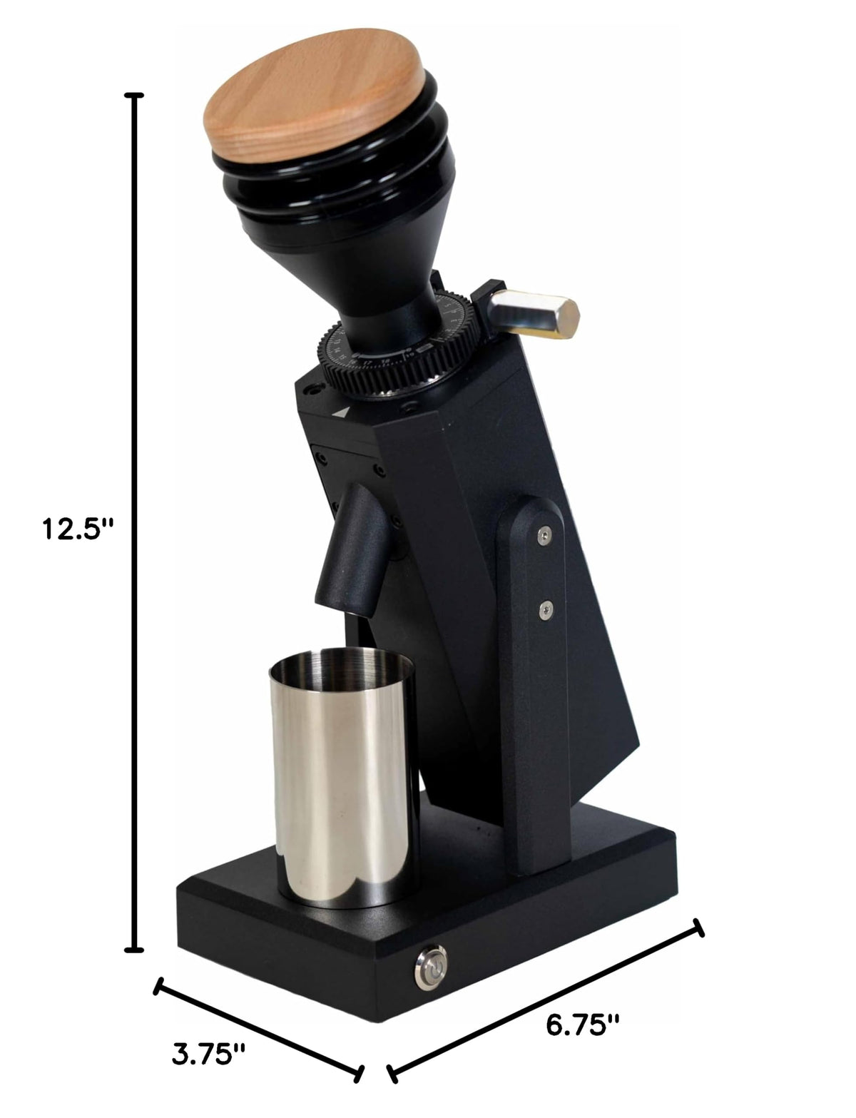 Single Dose Coffee Grinder with 40mm Stainless Steel Conical Burrs J5501