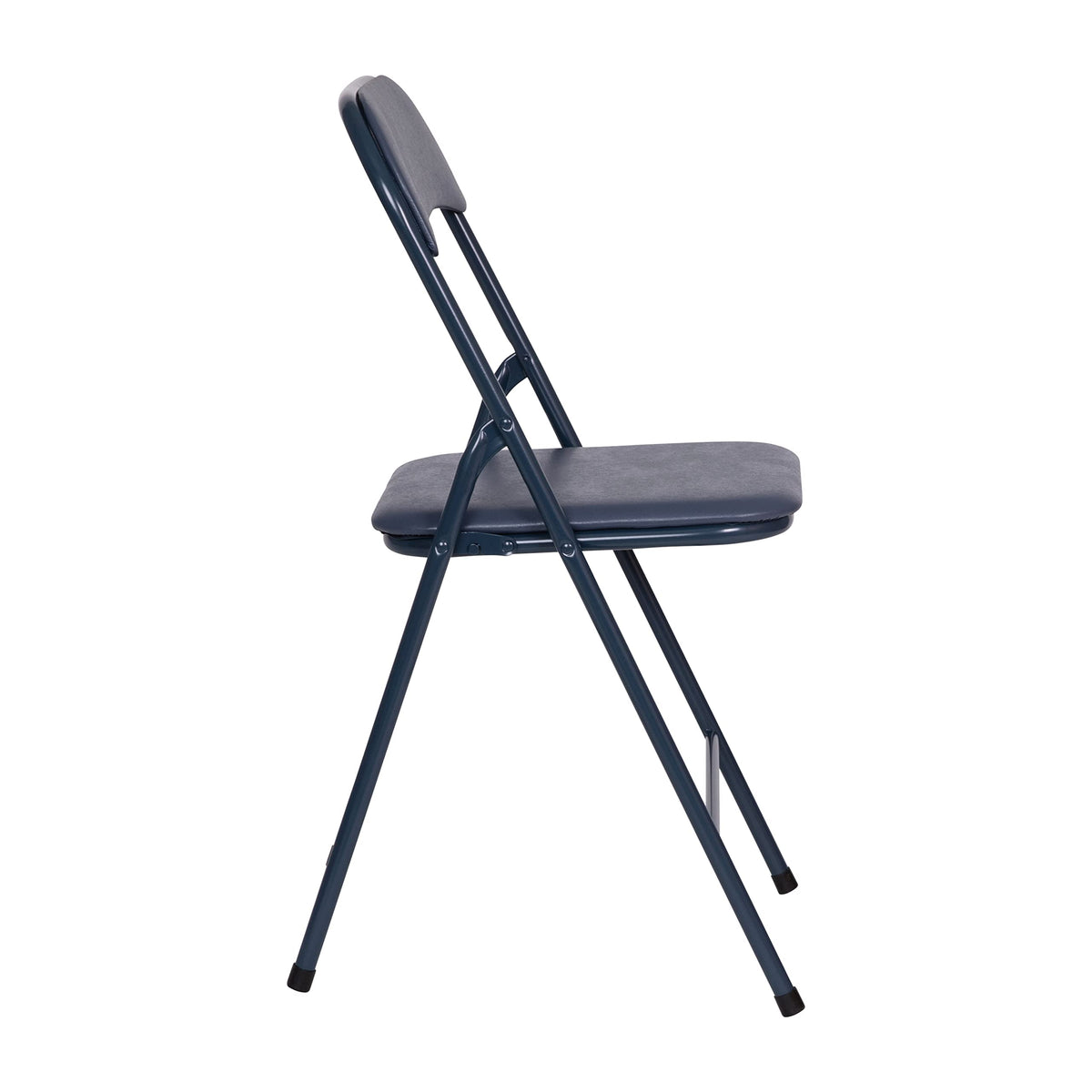 Navy Square Folding Card Table and Chairs Set R42541