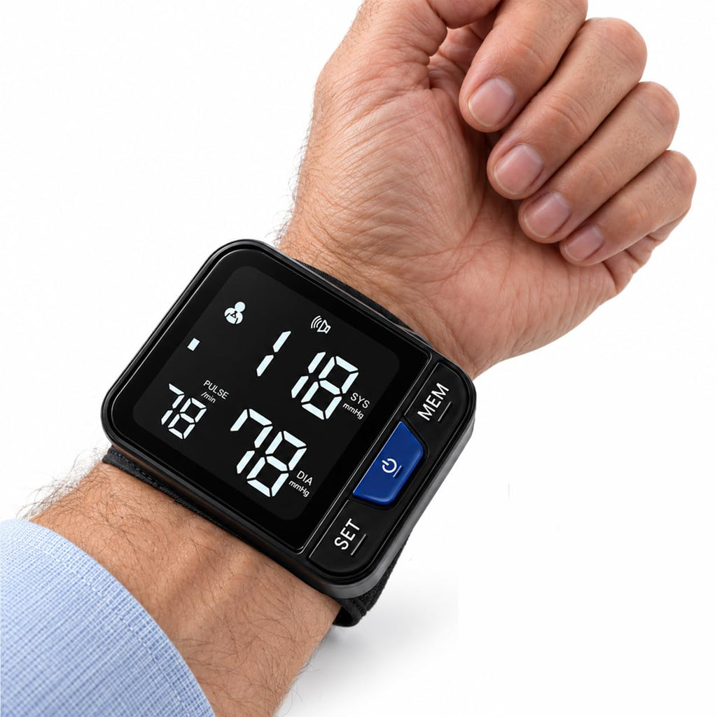 Portable Wrist Blood Pressure Monitor with Large Display C36251