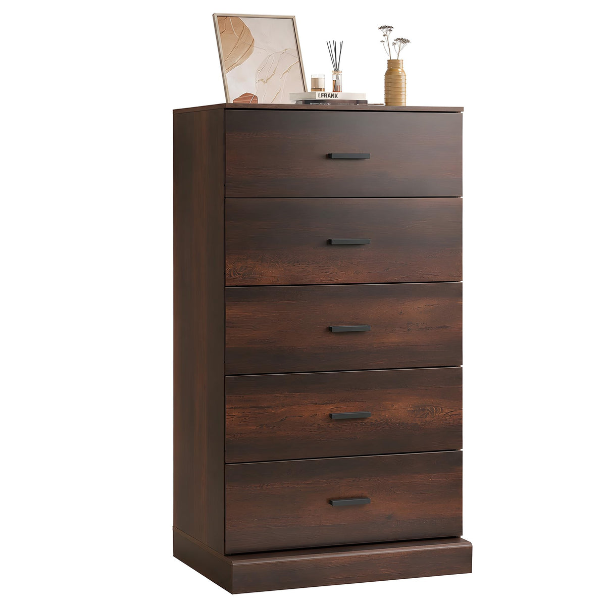 Brown 5 Drawer Dresser B540933