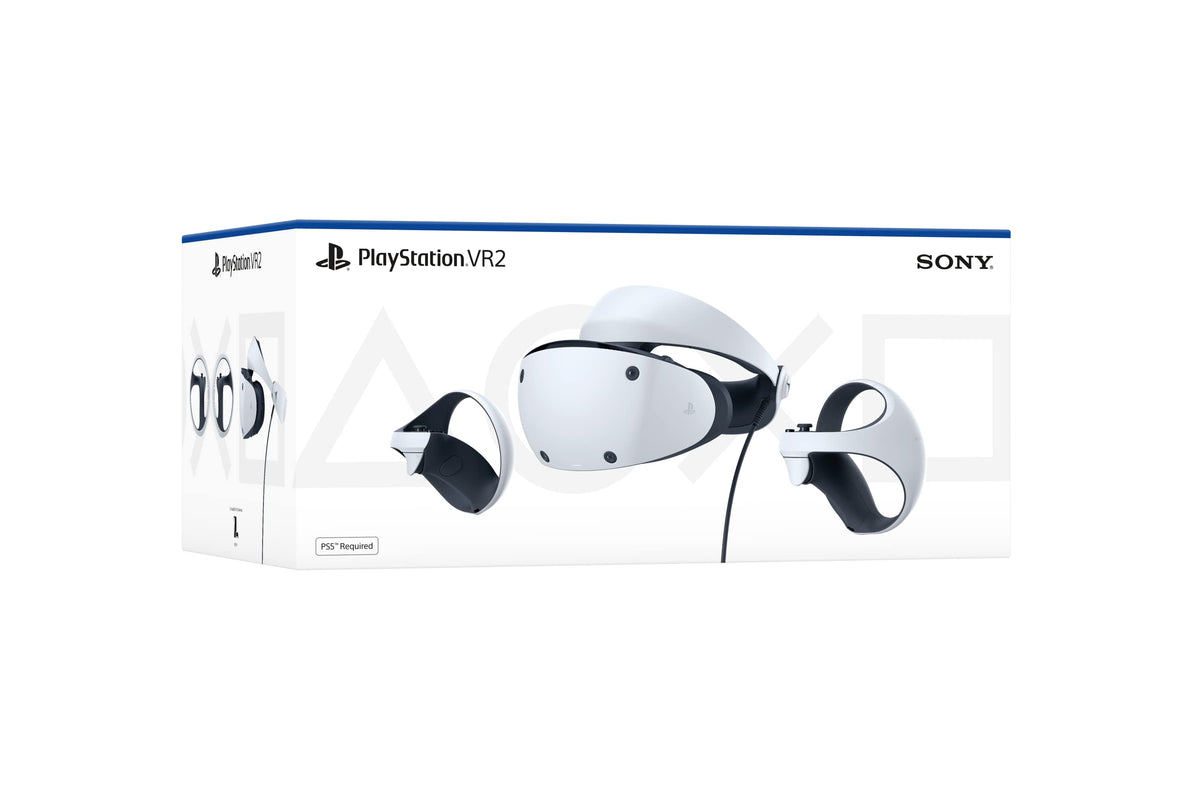 White VR2 Headset and Controllers I4930