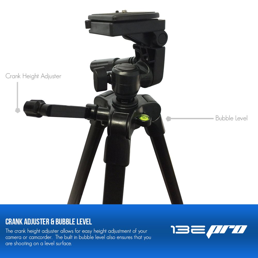 72-inch Tripod with Bubble Leveling and Carrying Case V6854