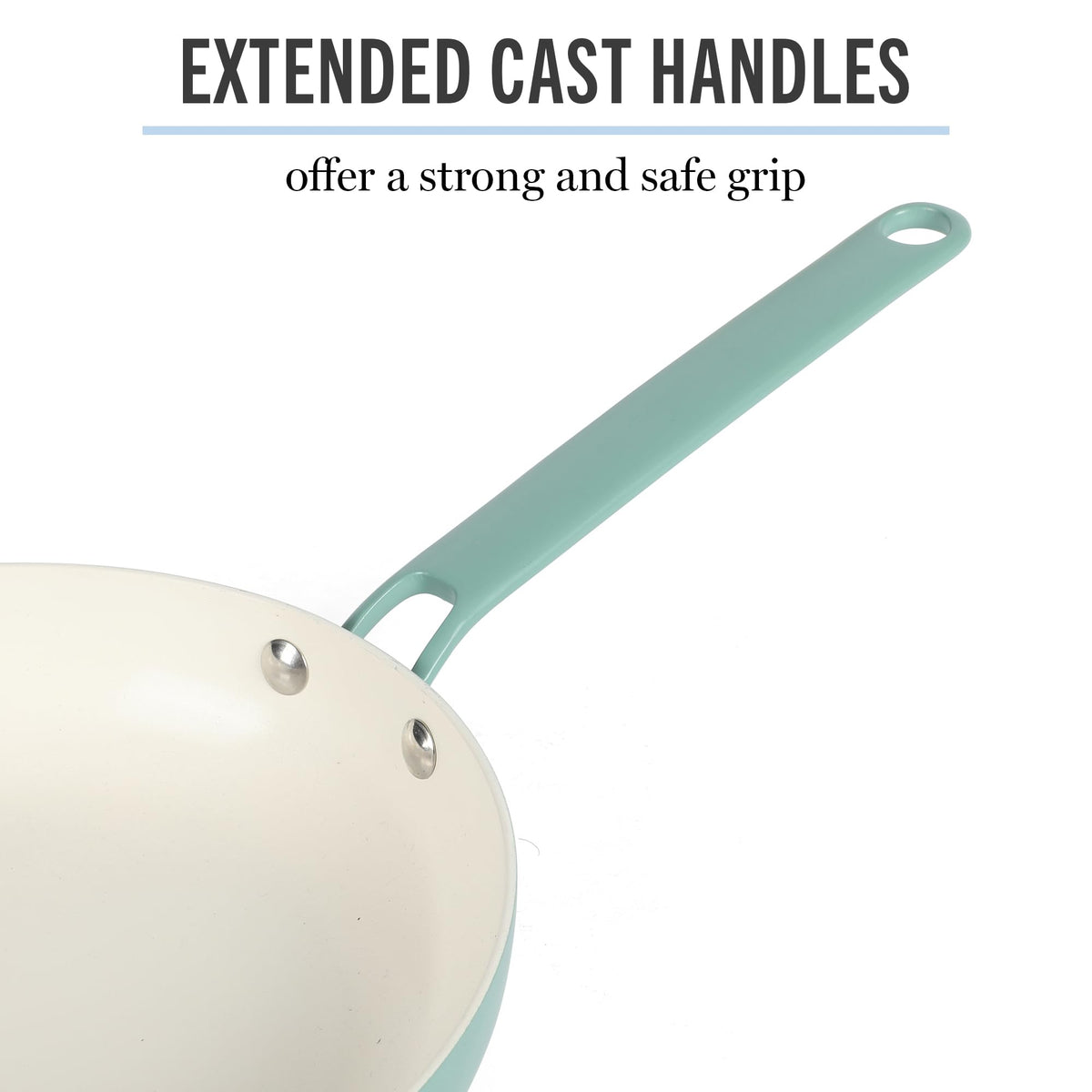 12 Piece Nonstick Ceramic Aluminum Cookware Set Teal X26328
