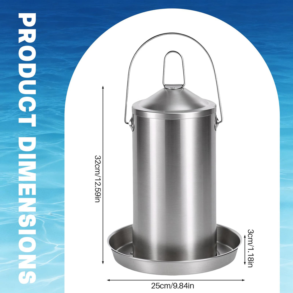 Stainless Steel Chicken Waterer N29615