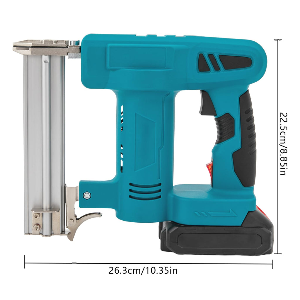 Cordless Battery Powered Brad Nailer Kit with Carrying Case I68613