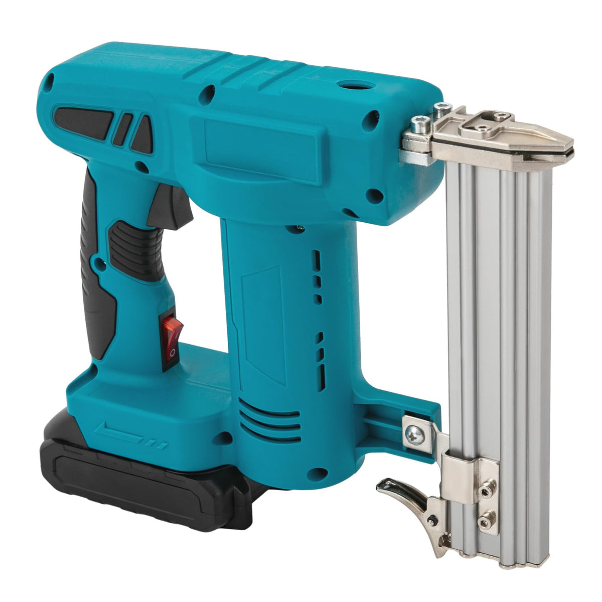 Cordless Battery Powered Brad Nailer Kit with Carrying Case I68613