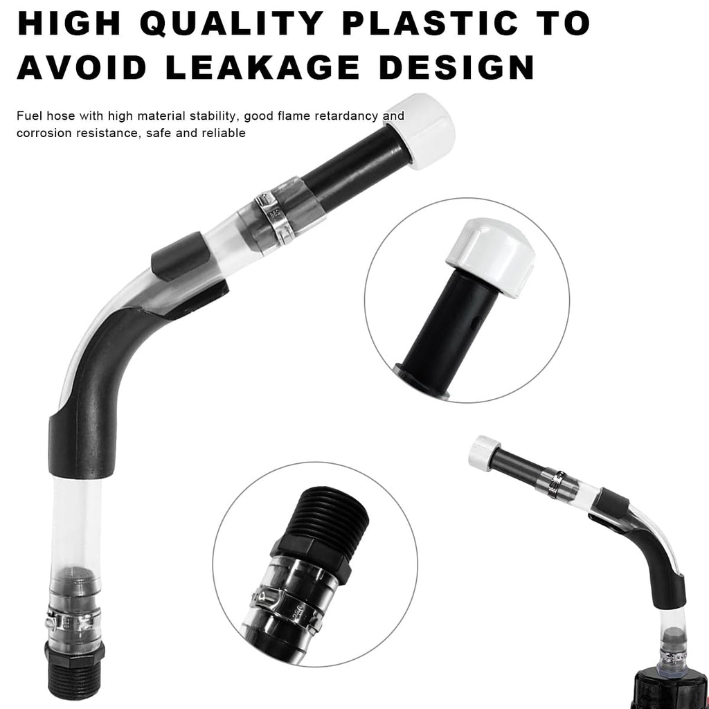 14" Transparent Gas Can Fuel Filler Hose E45353