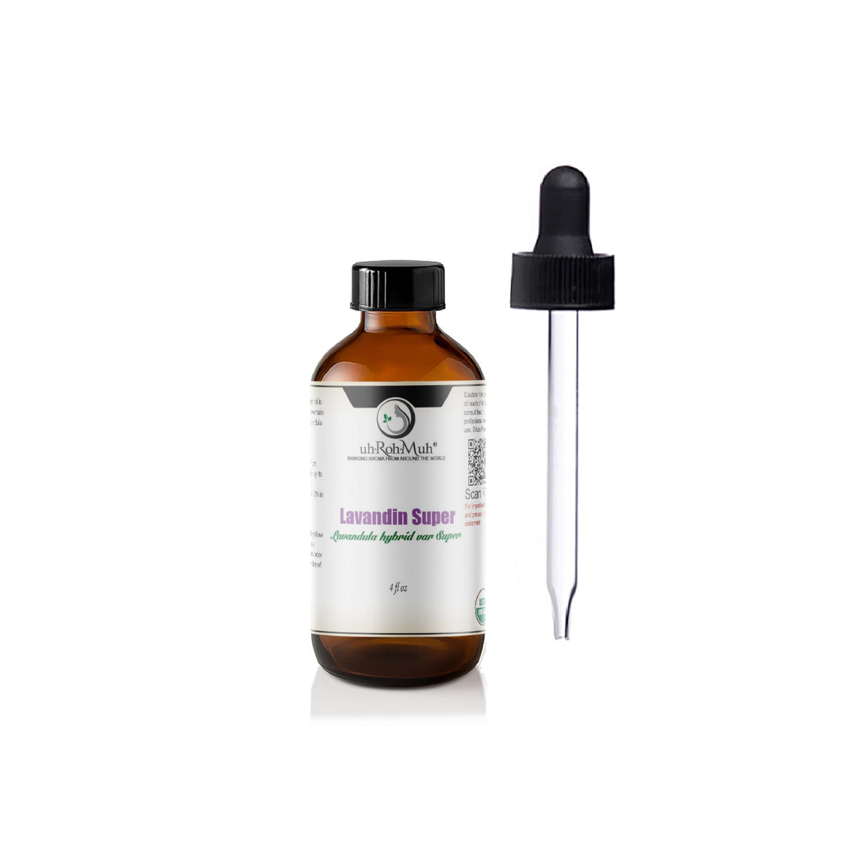 Organic Lavandin Super Essential Oil 4 Fl Oz P4427
