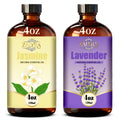 Jasmine&Lavender Essential Oil 4 Fl Oz+0.33 Fl Oz B9996