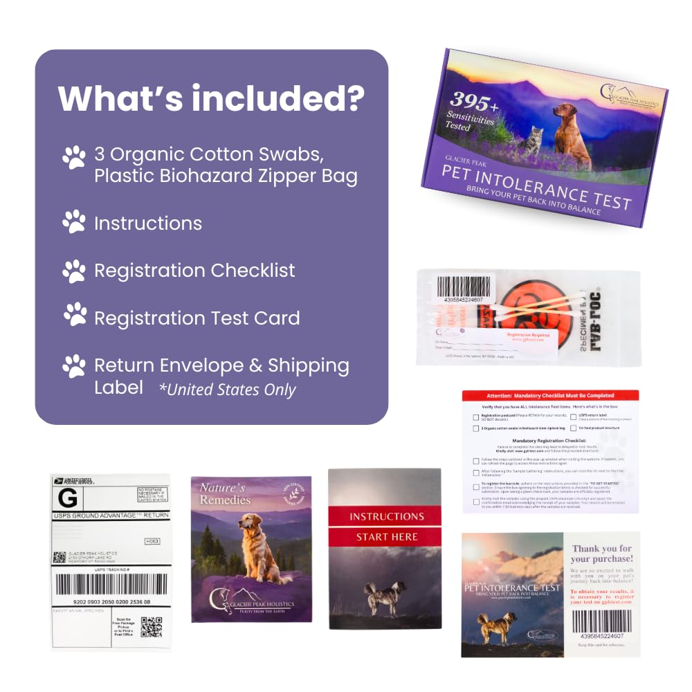 Pet Intolerance Test Dogs & Cats Y736