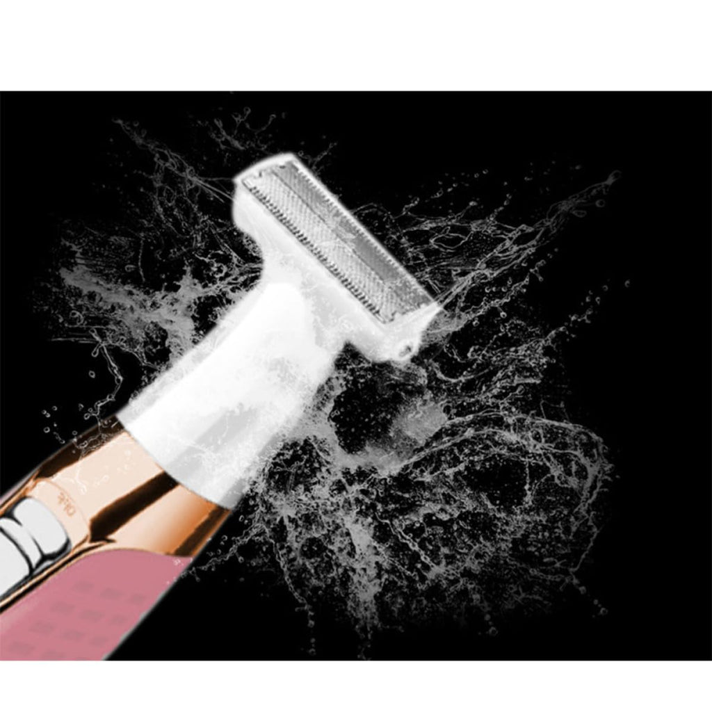 Pink Portable Electric Body Hair Shaver S849204
