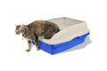 Large Sifting Cat Litter Box with Frame Q7702