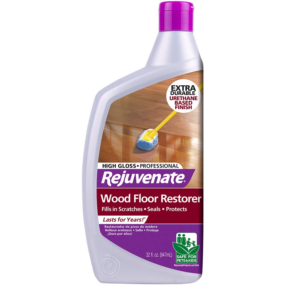 Wood Floor Restorer and Polish 32oz Microfiber Applicator W185