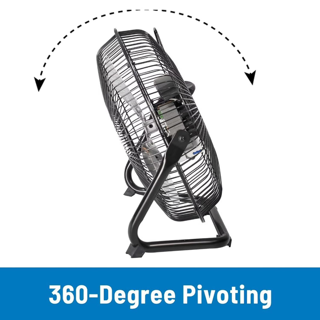 9 inch 3-Speed Portable Metal Fan U119212
