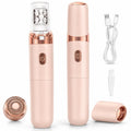 2-in-1 Facial Hair Remover with LED Light A55549