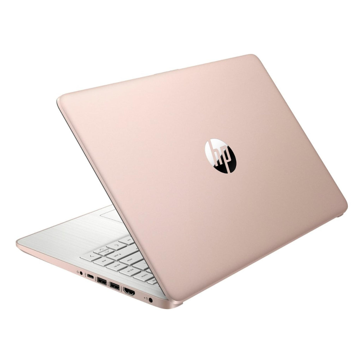 14'' HD Laptop Intel Celeron 4GB 64GB eMMC Pink Gold F455