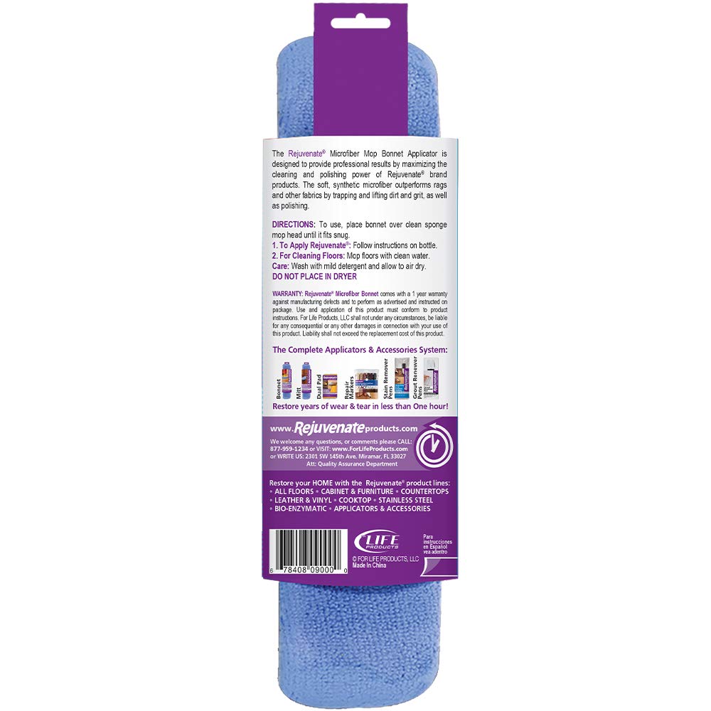 Wood Floor Restorer and Polish 32oz Microfiber Applicator W185