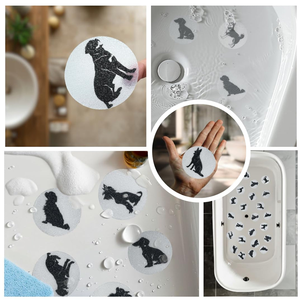 24 PCS Non Slip Bathtub Stickers X413