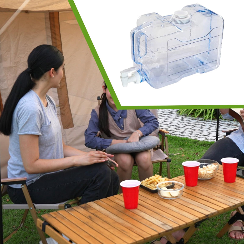 5.7L Portable Water Container with Lid and Handle B7563