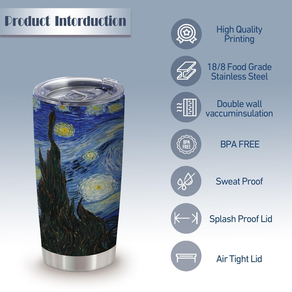 20oz Insulated Stainless Steel Tumbler with Lid I148