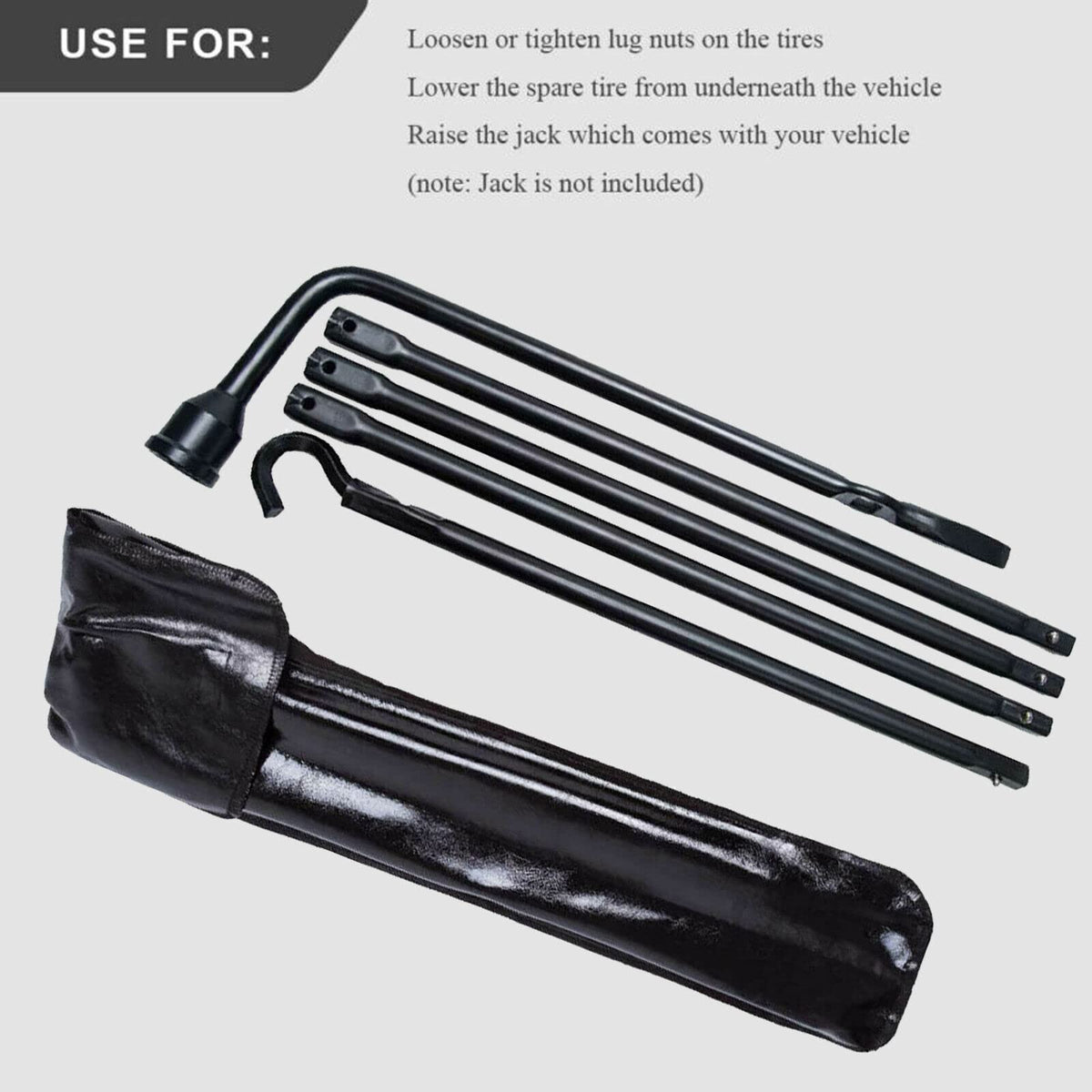 Spare Tire Lug Wrench Tool and 2 Ton Scissor Jack M116558