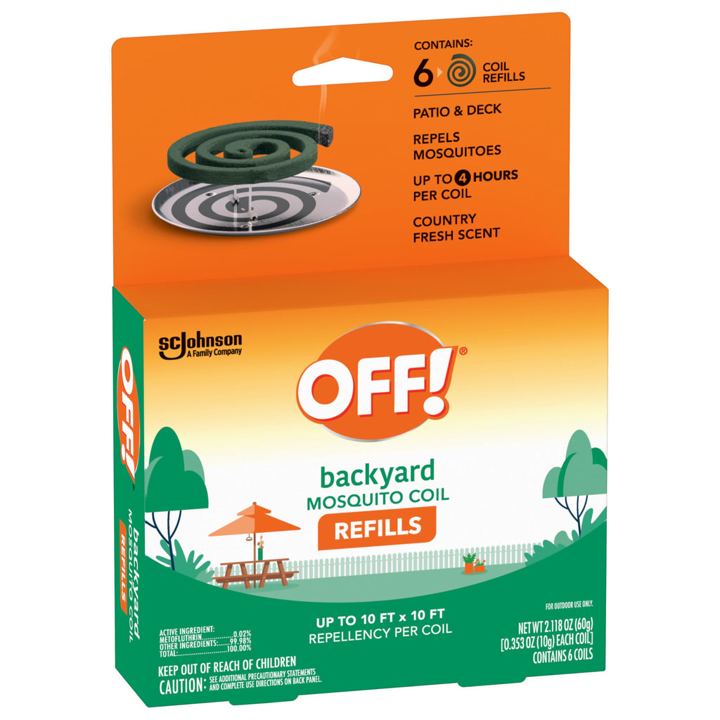 Mosquito Coil Refills 6 Count (Pack of 6) C417730
