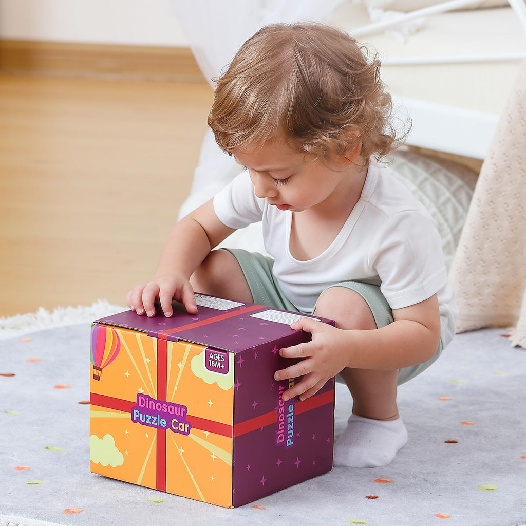 Montessori Wooden Activity Cube Toys O596806