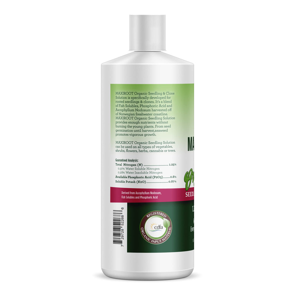 Liquid Fertilizer for Seedlings, Cuttings & Clones, 32 oz V4049