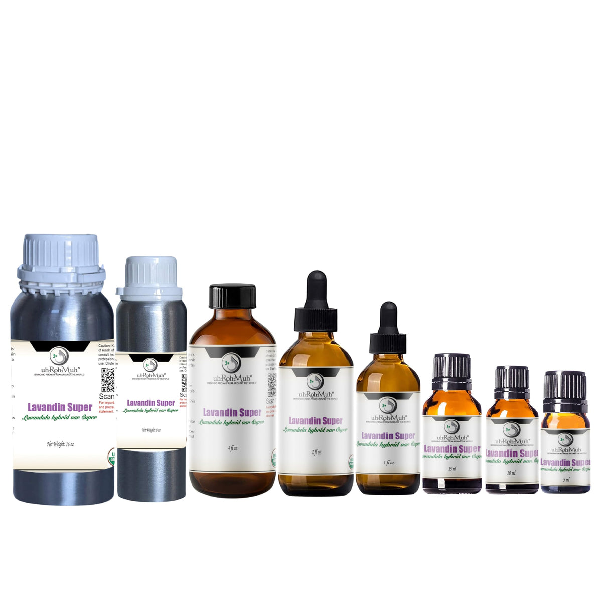 Organic Lavandin Super Essential Oil 4 Fl Oz P4427