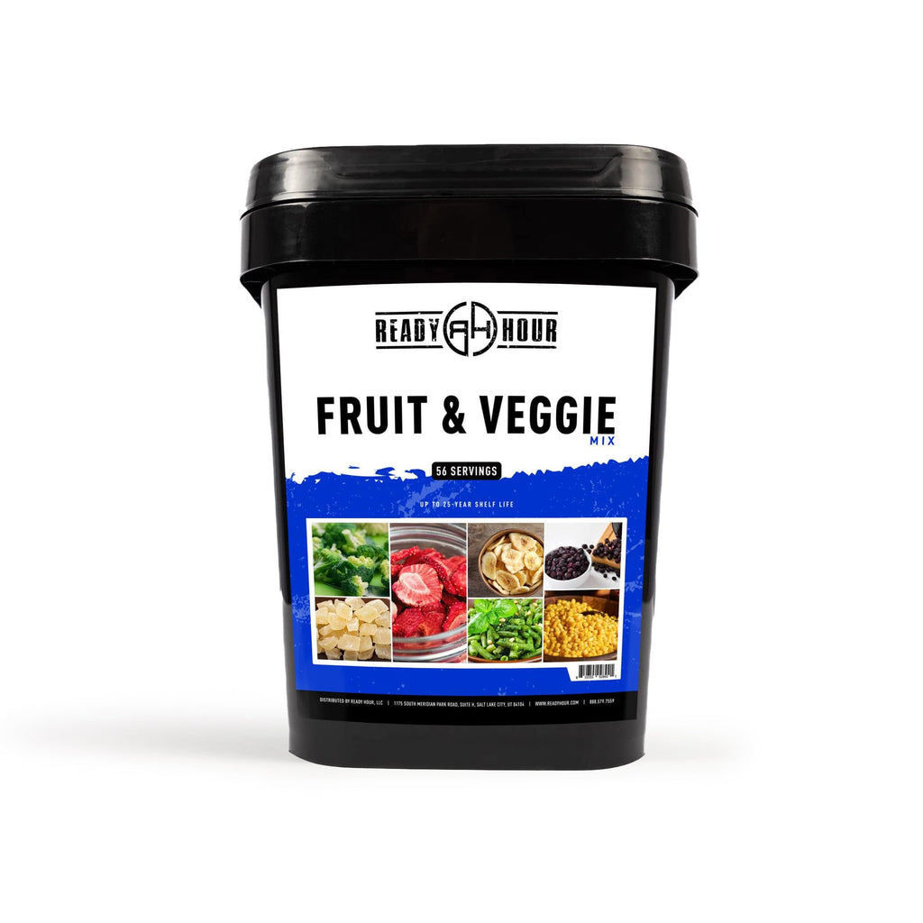 Fruit & Veggie Mix Freeze-Dried Food 56 Servings Z218