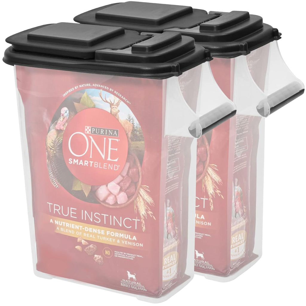 Pet Food Containers 16 Quart 2-pack A507716