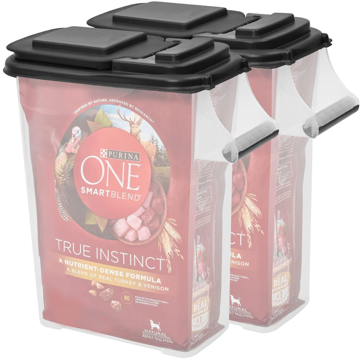 Pet Food Containers 16 Quart 2-pack A507716
