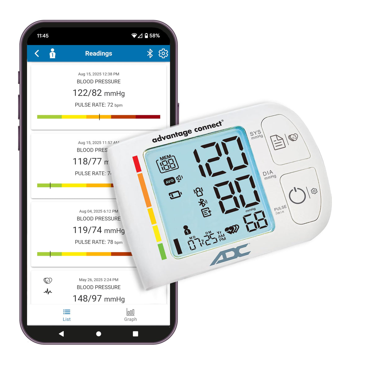 Digital Wrist Blood Pressure Monitor Z235