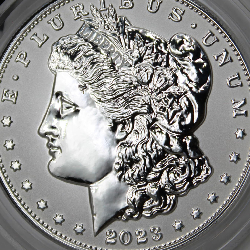Set of 2 American Proof Silver Morgan & Peace $1 Y751