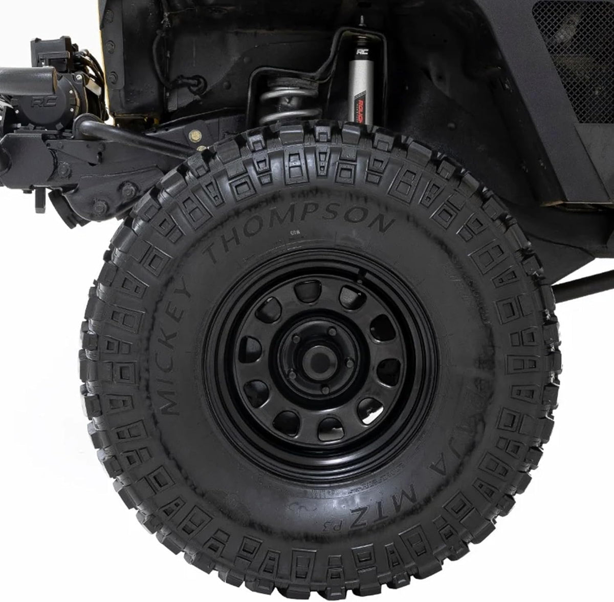 Black Steel Wheel 16x8 5x5.5 Bolt Pattern D641
