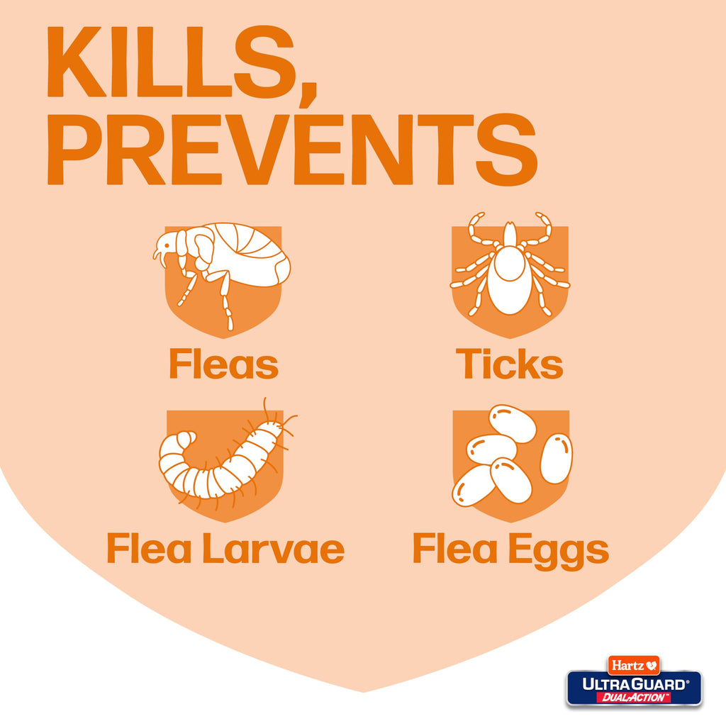 Flea & Tick Treatment for Dogs and Puppies 31-60lbs 3 Monthly Treatments G831303