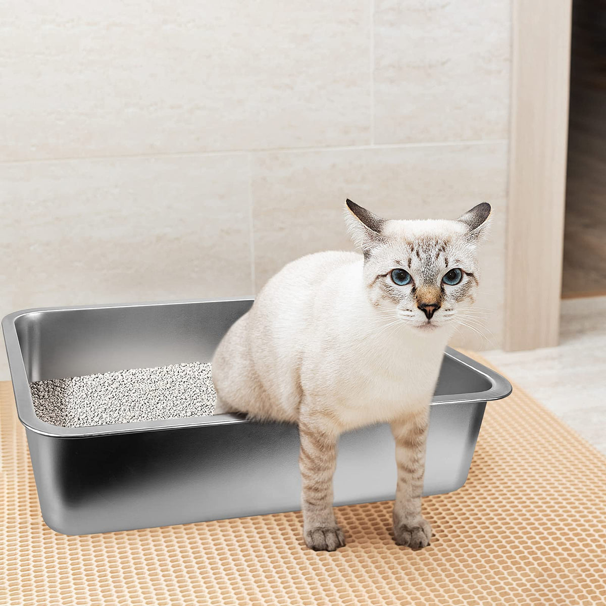 Stainless Steel Litter Box I995