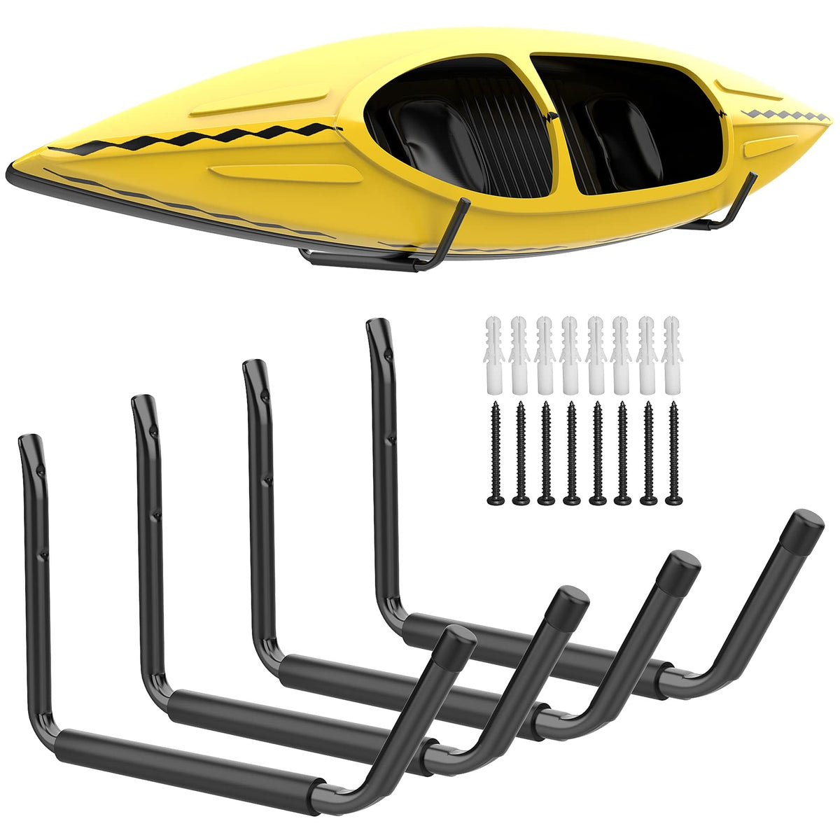 Wall Mount Kayak Storage Rack for 2 Kayaks F49093